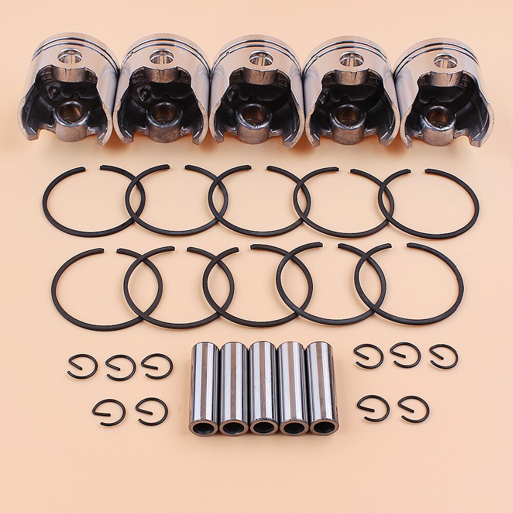 Kit Pistão Completo para Roçadeiras 43CC - 40mm 5 Peças