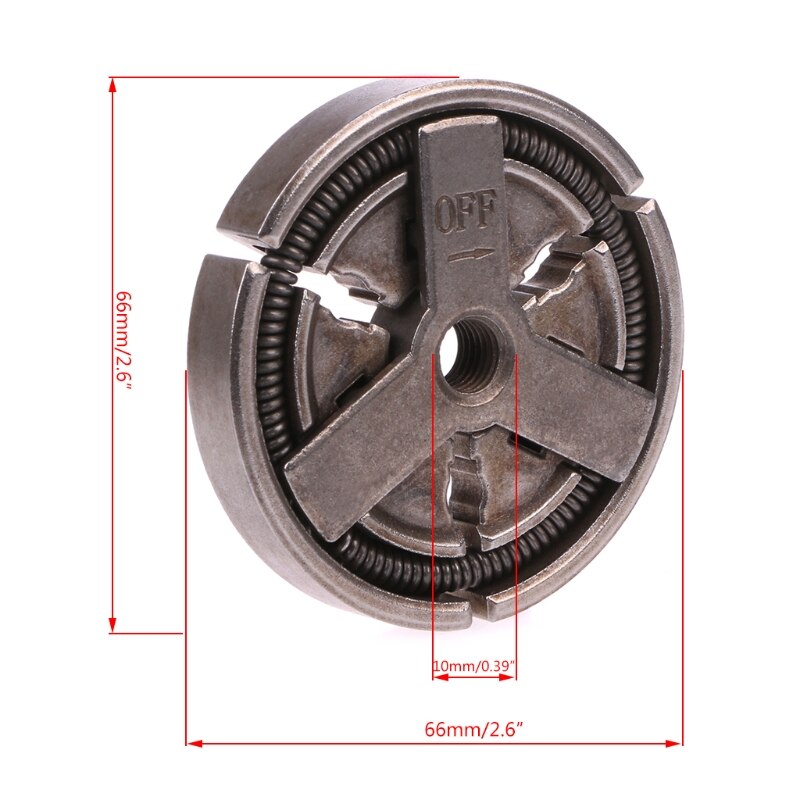 Embreagem de Motosserra 42 / 45 / 58CC - Poly Roçadeiras