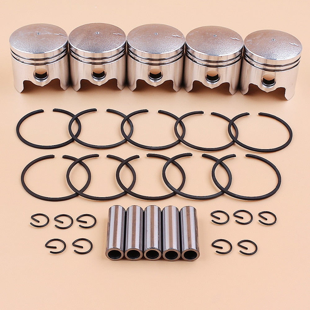 Kit Pistão Completo para Roçadeiras 43CC - 40mm 5 Peças