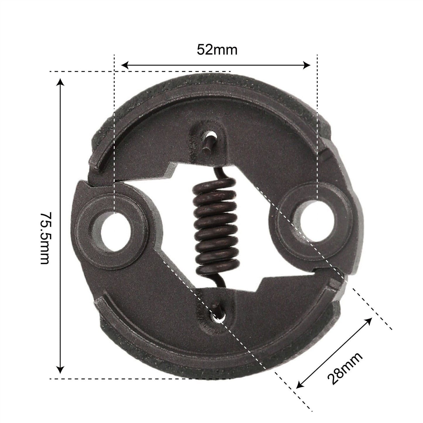 Embreagem para Roçadeira 43CC 49CC 52CC - Poly Roçadeiras