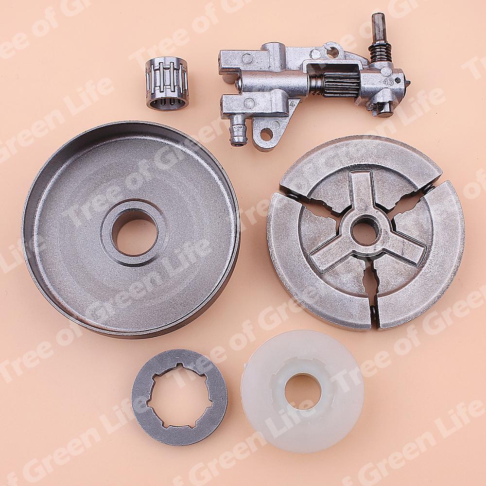 Kit de Embreagem para Motosserras Chinesas 4500 5200 5800 45CC / 52CC / 58CC