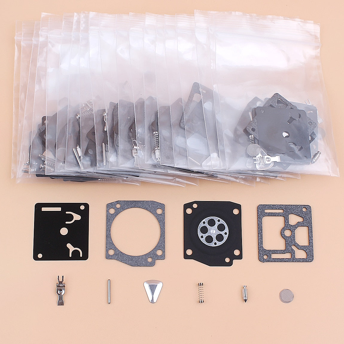 Reparo para Carburador 20 peças Motosserras Husqvarna 362 365 371 372 372XP