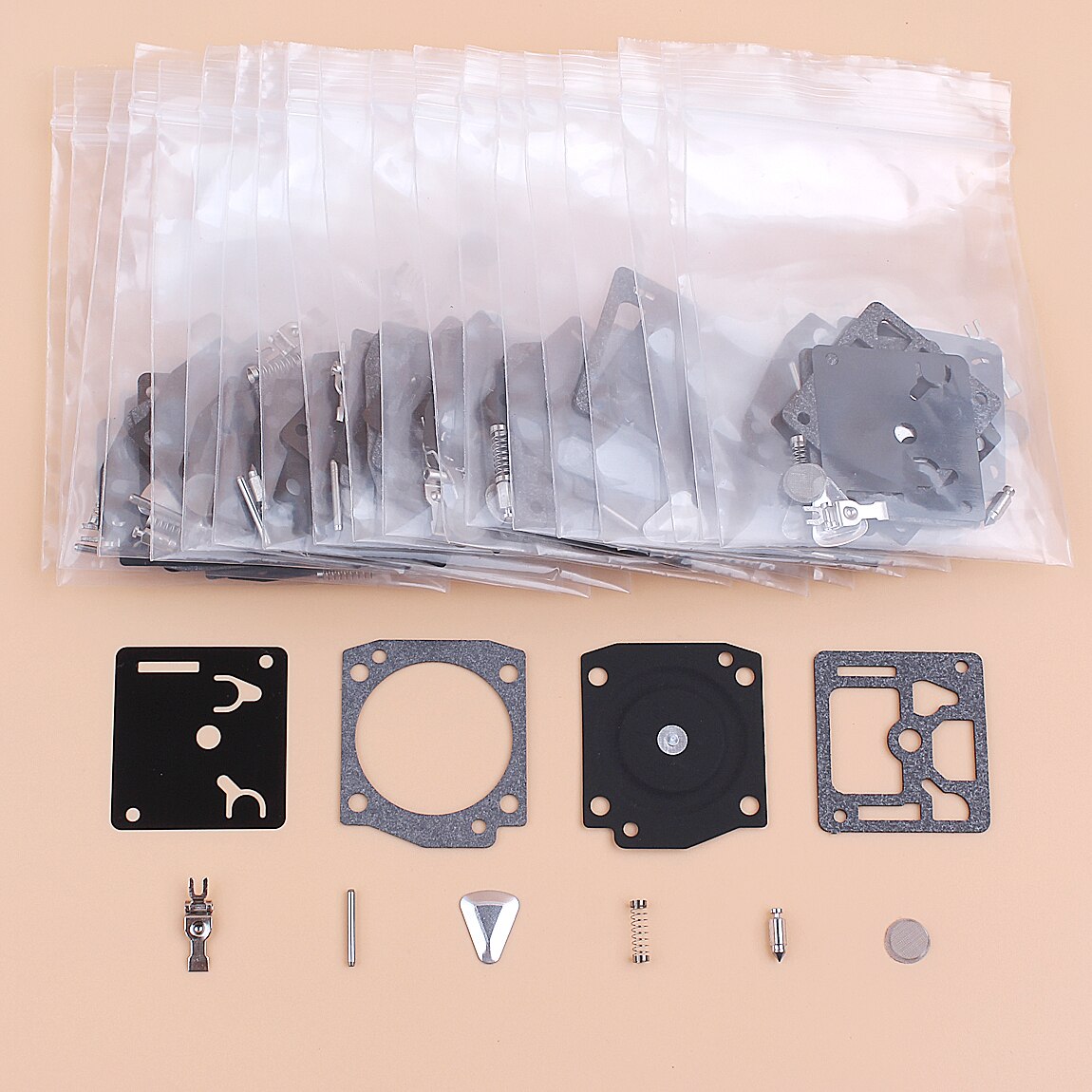 Reparo para Carburador 20 peças Motosserras Husqvarna 362 365 371 372 372XP