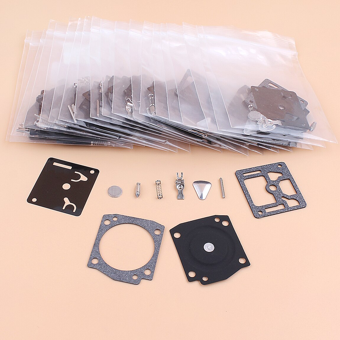 Reparo para Carburador 20 peças Motosserras Husqvarna 362 365 371 372 372XP
