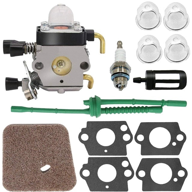 Novo Carburador Zama mais Conjunto de Peças para STIHL Vários Modelos - Poly Roçadeiras