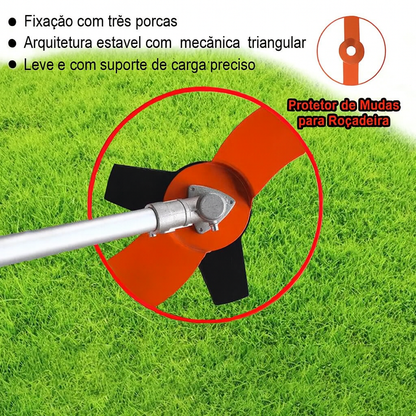 Protetor de Lâminas para Roçadeiras Estrutura Reforçada em Liga Anticorrosiva