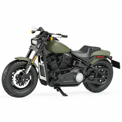 Miniatura Moto Harley-Davidson 2022 Fat Bob 114 1:18 Maisto em Metal