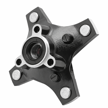 Cubo de Roda Dianteira com Rolamento, Retentor e Prisioneiros para Suzuki LTZ250 / LTZ400