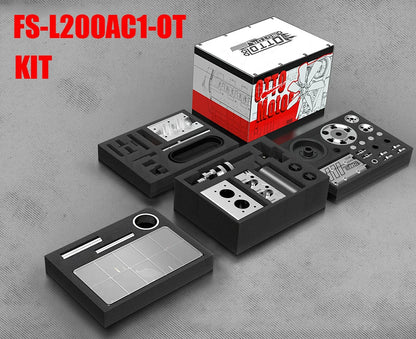 Kit DIY Motor Nitro FS-L200AC TOYAN 4 Tempos 2 Cilindros em Linha Refrigeração a Ar