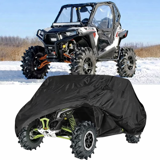 Capa Protetora Impermeável para UTV 2 Lugares Compatível com Polaris RZR, Can-Am Maverick X3 e Defender HD10/HD8