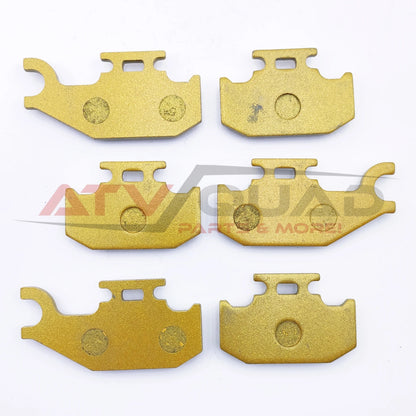 Kit de Pastilhas de Freio para Can-Am Commander 800R 1000R Maverick 1000R Outlander 400 500 650 800R Renegade 500 800