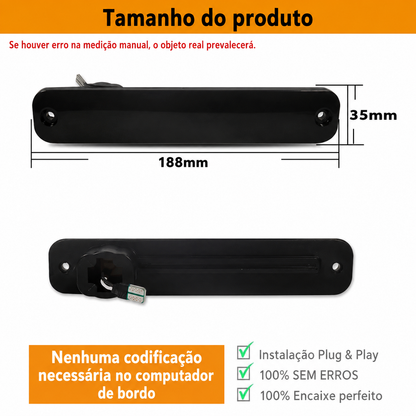 Par de Lanternas Laterais LED para Paralama Ford Bronco, F100, F150, F250 e outros modelos