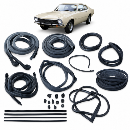 Kit Completo de Borrachas para Ford Maverick 2 Portas