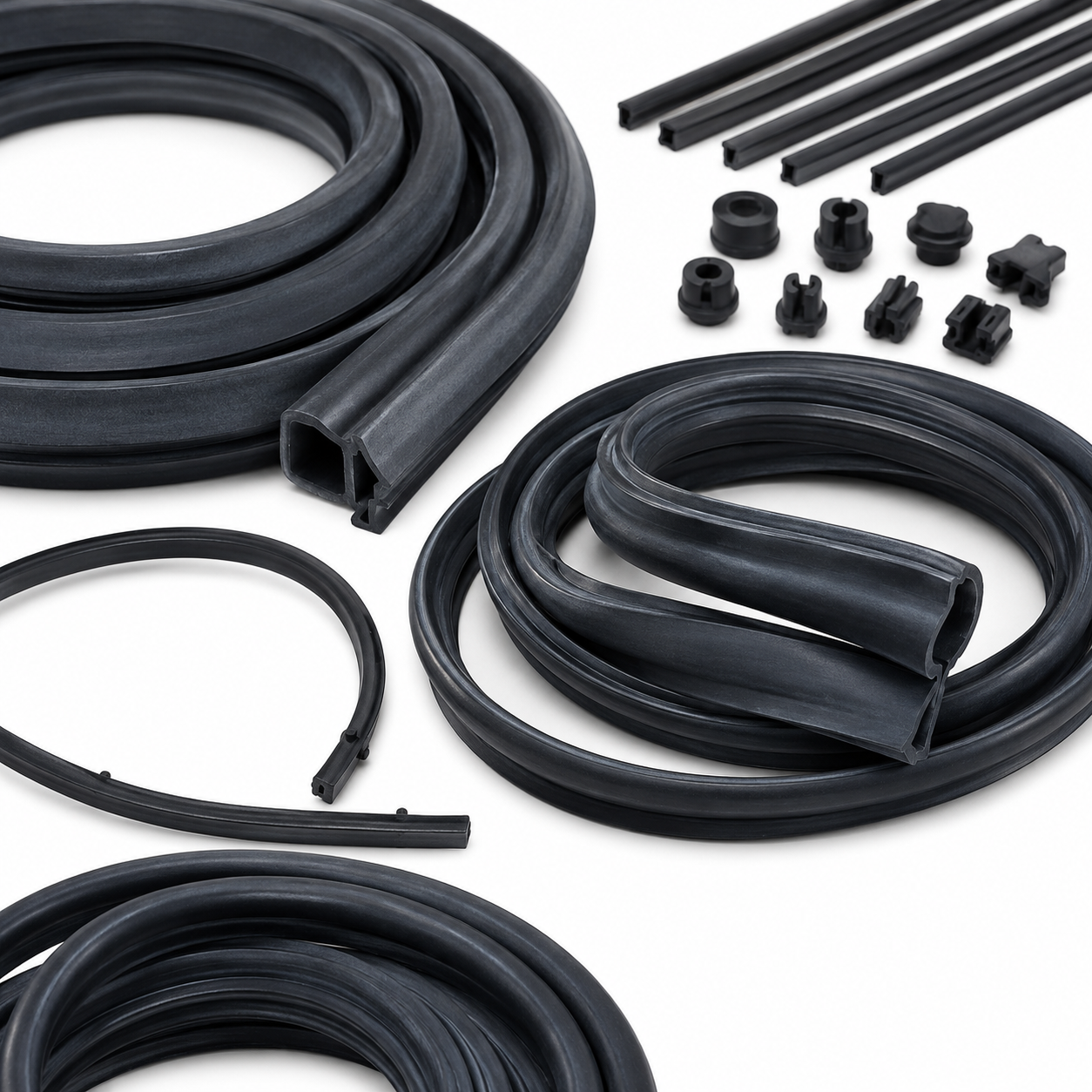 Kit Completo de Borrachas para Ford Maverick 2 Portas