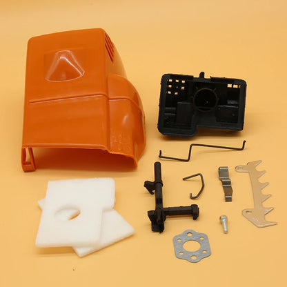 Kit Tampa Superior / Carcaça do Filtro de Ar e Haste do Acelerador para Stihl MS 170 / MS 180 017 018