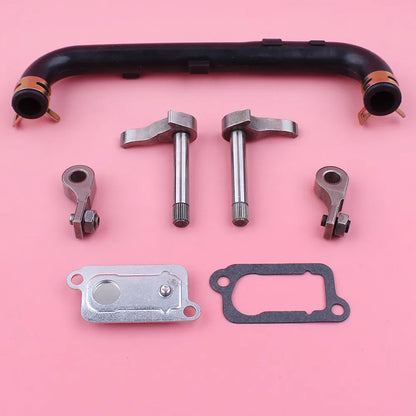 Kit Completo de Válvulas / Balancins e Mangueira de Óleo para Motor Honda GX35 4 Tempos