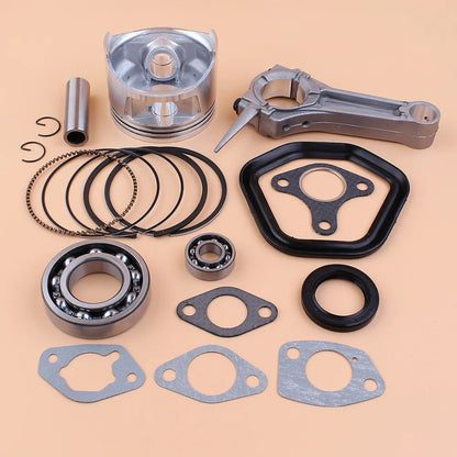 Kit Pistão Completo 88mm com Biela e Rolamentos para Motor Honda GX390 188F 13HP