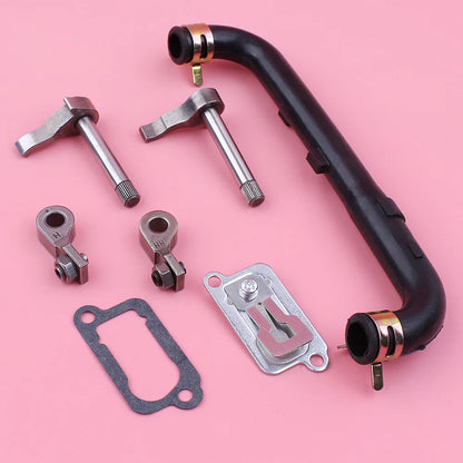Kit Completo de Válvulas / Balancins e Mangueira de Óleo para Motor Honda GX35 4 Tempos
