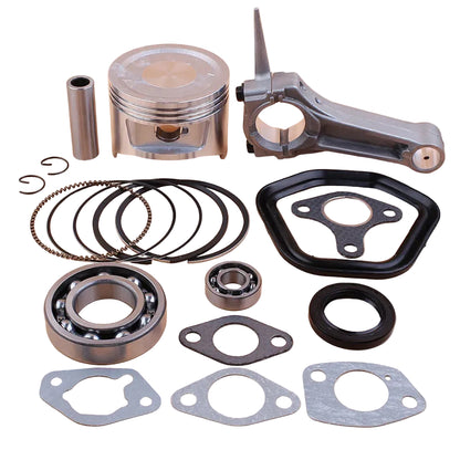 Kit Pistão Completo 88mm com Biela e Rolamentos para Motor Honda GX390 188F 13HP