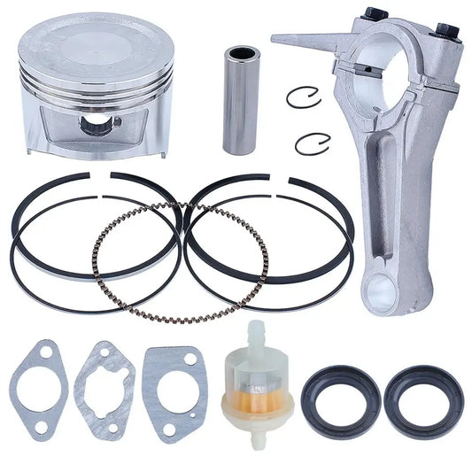 Kit Pistão Completo 88mm com Biela para Motor Honda GX390 188F 13HP