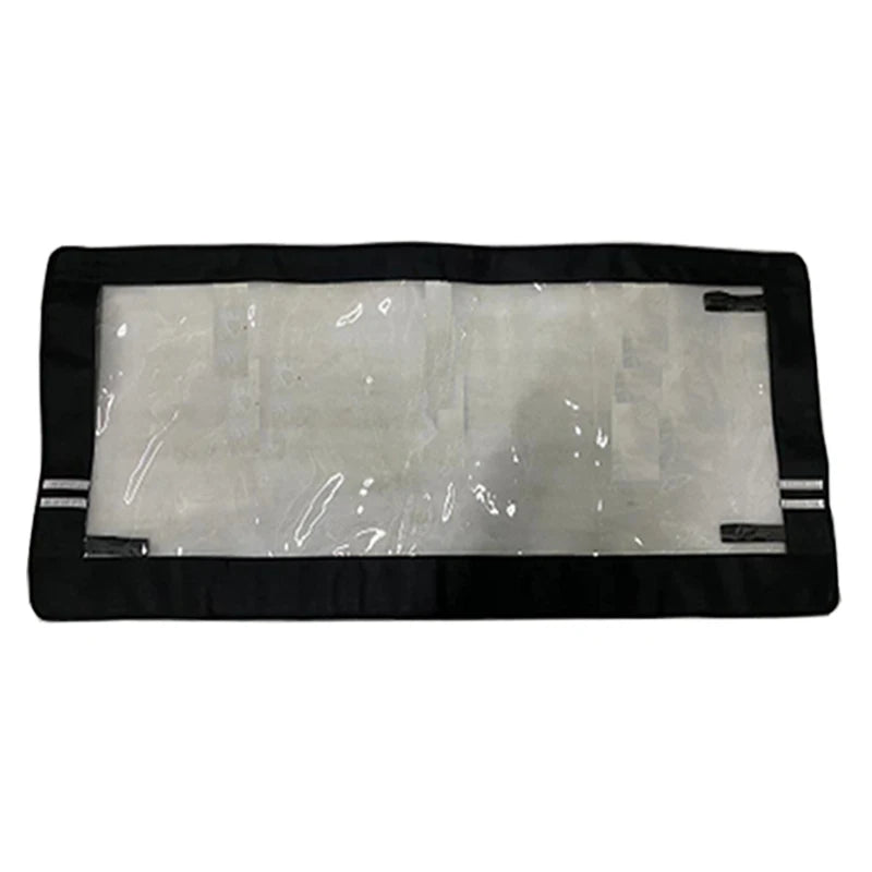 Parabrisa Traseiro para Polaris Ranger XP 1000 / Crew 2017 a 2023 Lona 600D com PVC Transparente