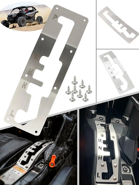 Tampa Protetora do Painel da Marcha de Câmbio para Can-Am Maverick X3 Max R 4x4 Turbo DPS 2017-2023