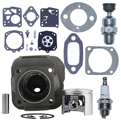 Kit Cilindro 52mm e Juntas para Motosserra Husqvarna 268 / 272 / 272K / 272XP / 61