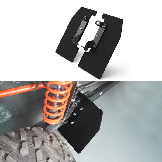 Kit de Defletor de Pedras e Protetor de Lama para Roda Traseira | Acessório para Can-Am Maverick X3 UTV