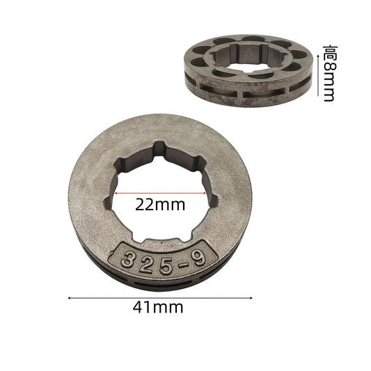 Pinhão da Corrente 325-9 em Aço para Motosserras 52CC / 58CC