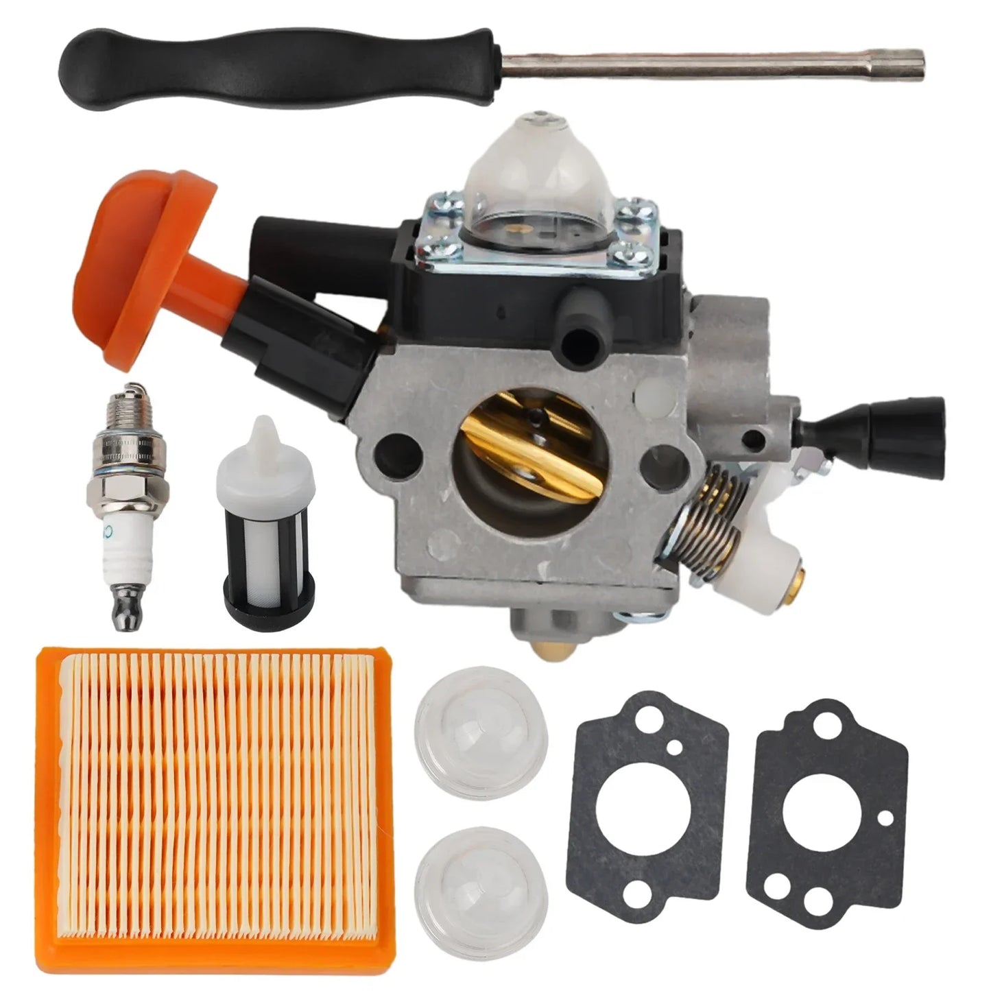 Kit Carburador para Roçadeiras Stihl FS131R / HT133 / HT131 / KM131R / FS311