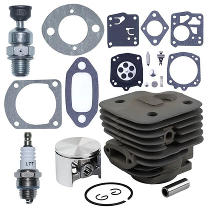 Kit Cilindro 52mm e Juntas para Motosserra Husqvarna 268 / 272 / 272K / 272XP / 61