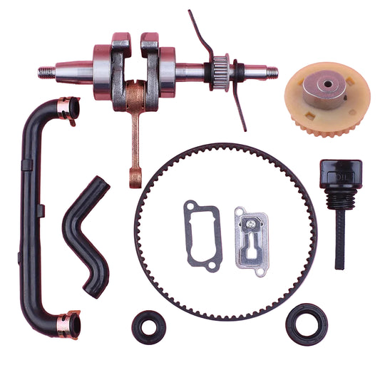 Virabrequim com Kit Correia e Mangueiras para Honda GX35