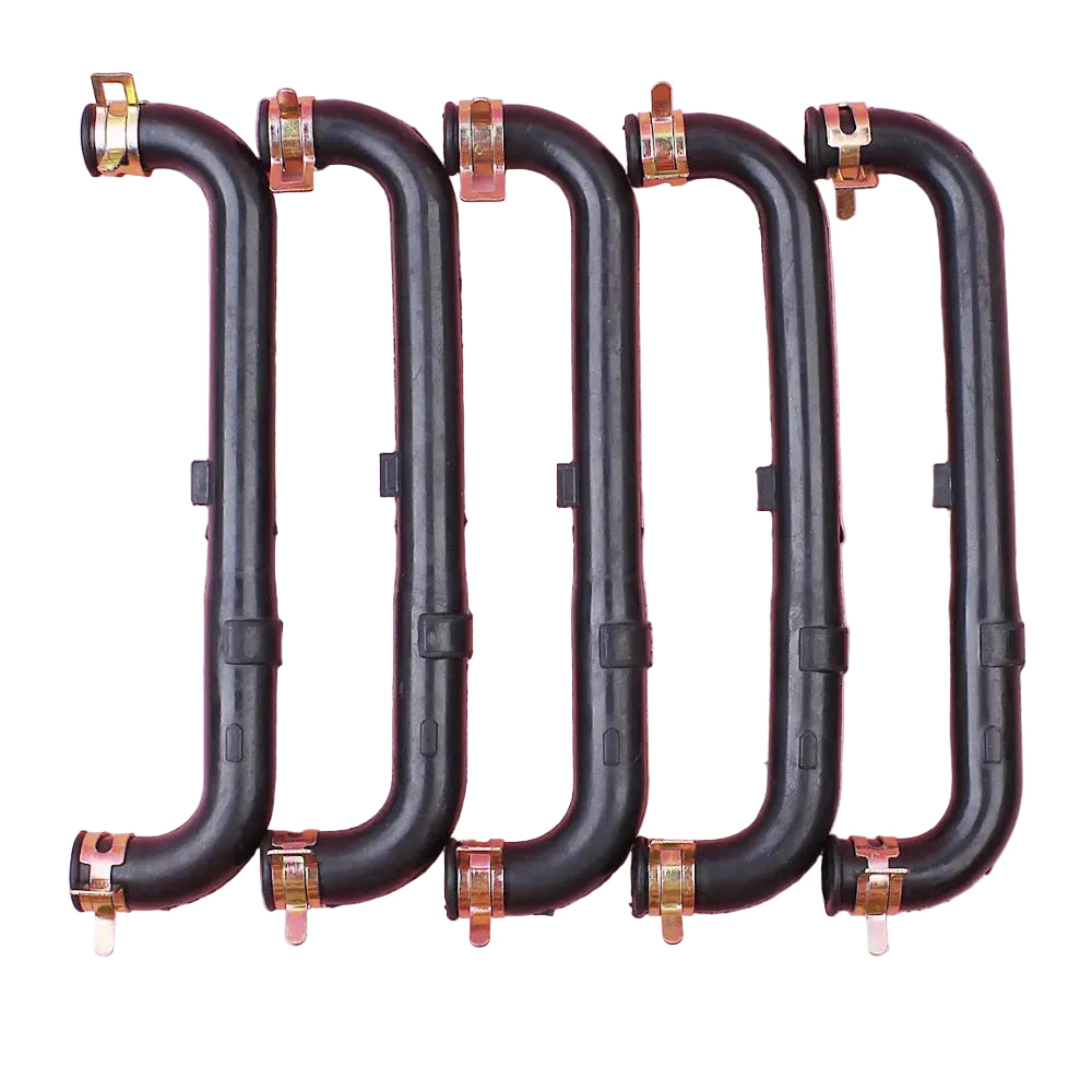 Kit 5 Tubos de Óleo com Abraçadeira para Honda GX35 / GX35NT / UMK435