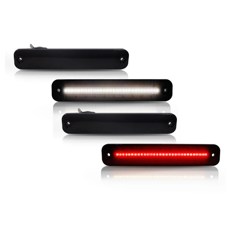 Par de Lanternas Laterais LED para Paralama Ford Bronco, F100, F150, F250 e outros modelos