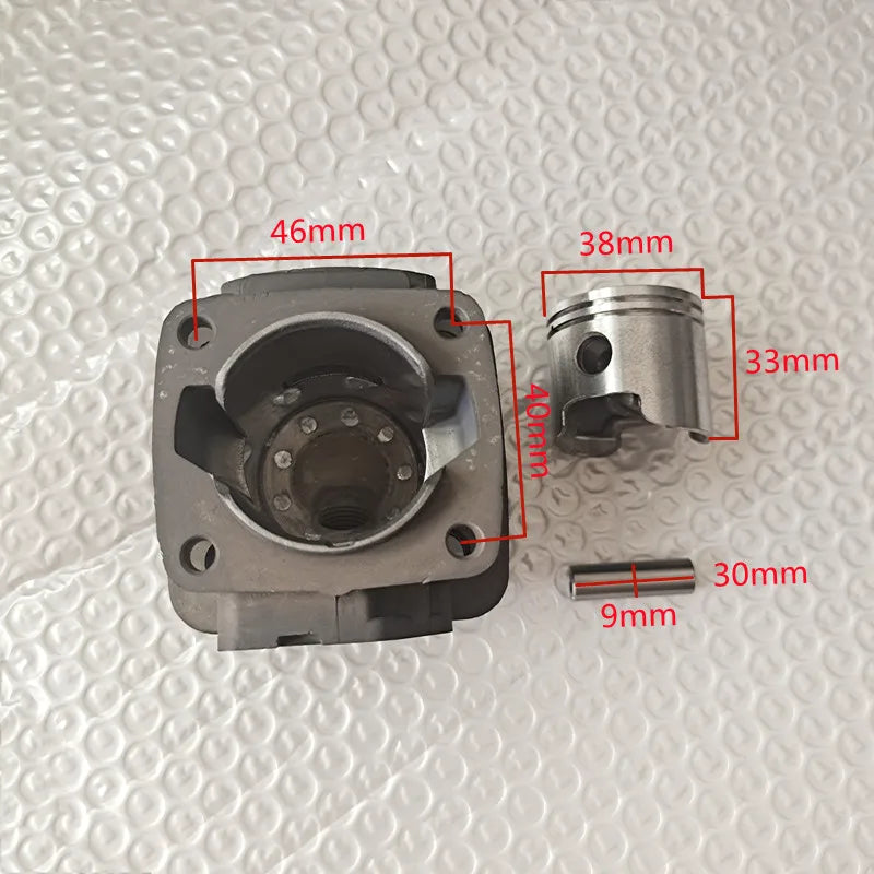 Kit Cilindro 38mm Echo SRM 350ES SRM-3605 RM-350 para Motosserra Yamabiko