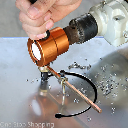 Cortador de Chapas Metálicas Acessório para Furadeira