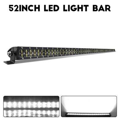 Barra de LED 6D Ultra Strip Off-Road | 8” / 14” / 20” Polegadas