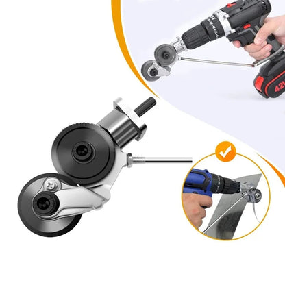Ferramenta Kit de Cortador de Chapas Metálicas para Furadeira Elétrica – Ferramenta de Corte Livre