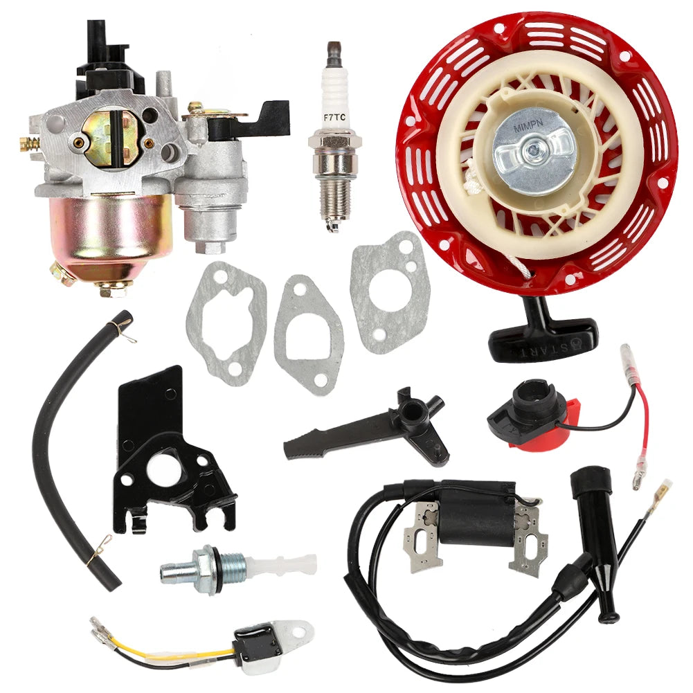 Kit Carburador para Motores Honda GX140 GX160 GX200 5,5HP - 6,5HP