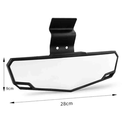 Espelho Retrovisor Central Convexo Premium para UTV | Polaris Ranger 570/900/1000 Crew e Can-Am Defender (2015-2025)