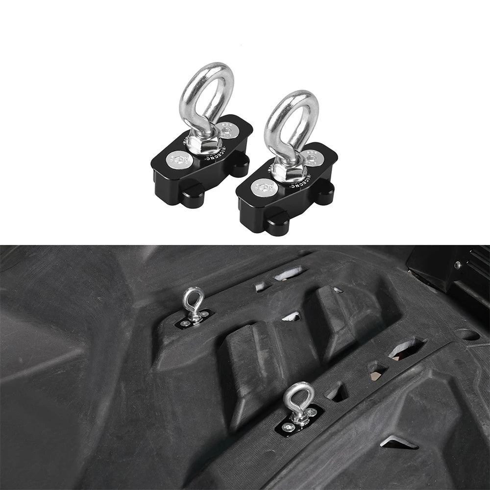 Kit 2 Ancoragens de Amarração em Alumínio para Can-Am Maverick X3 2017-2021