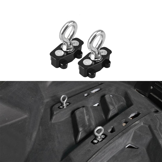 Kit 2 Ancoragens de Amarração em Alumínio para Can-Am Maverick X3 2017-2021