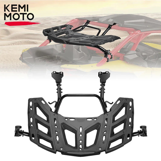 Suporte Traseiro Pivotante com Bagageiro para Estepe para Can-Am Maverick X3 / X3 Max (2017–2025)