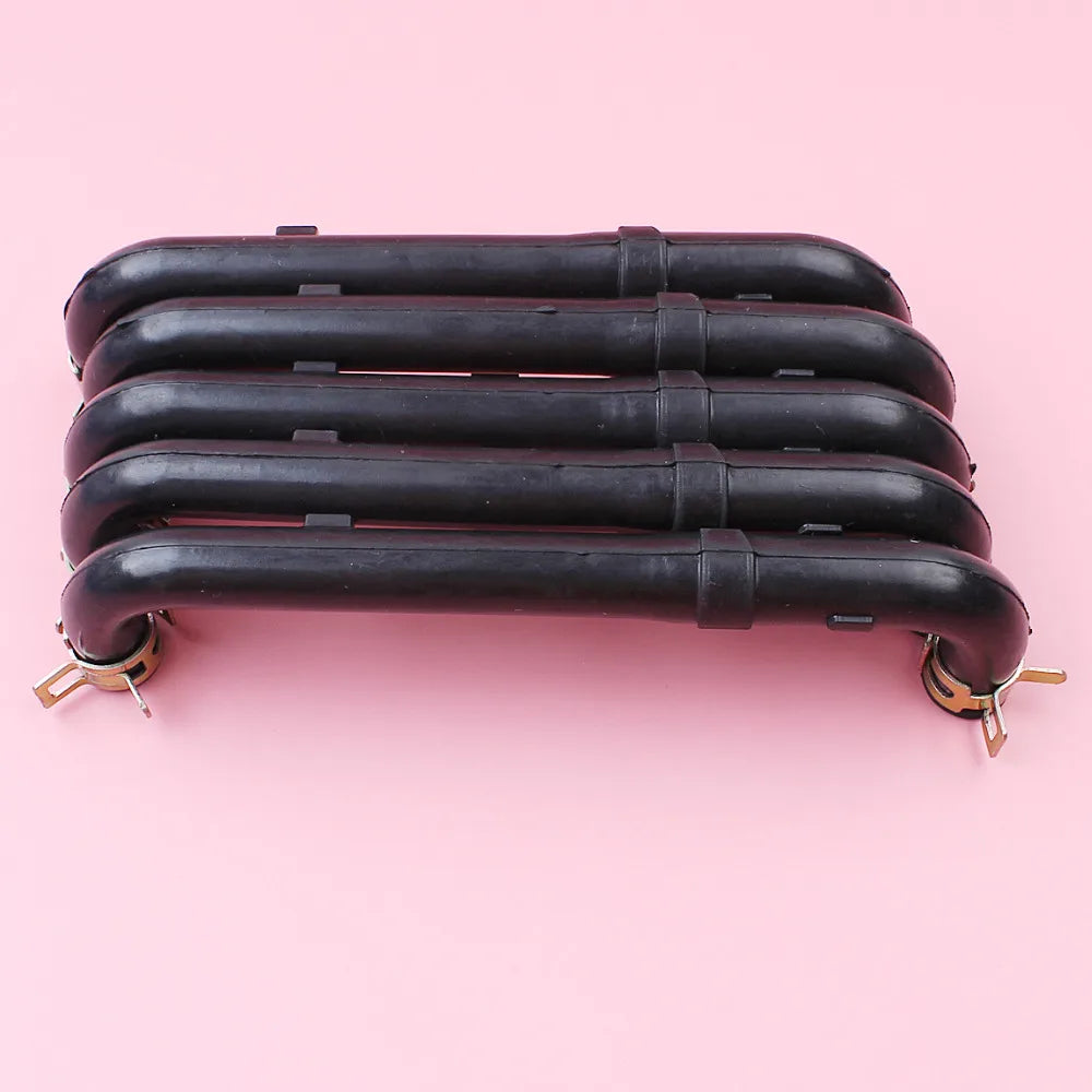 Kit 5 Tubos de Óleo com Abraçadeira para Honda GX35 / GX35NT / UMK435