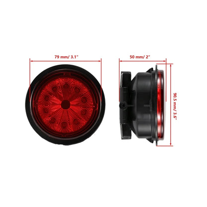 Par Lanternas Traseiras LED para Can-Am Outlander / Renegade / Commander / Maverick (2011–2022)