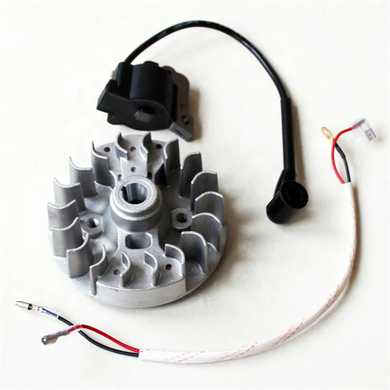 Volante Magnético e Bobina de Ignição para Motor 139F / 139-2 e Honda GX31 4 Tempos