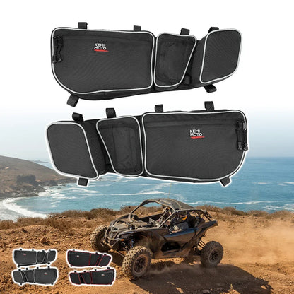 Bolsas Laterais com Apoio de Joelho para Can-Am Maverick X3 e X3 Max Kit com 2 Unidades