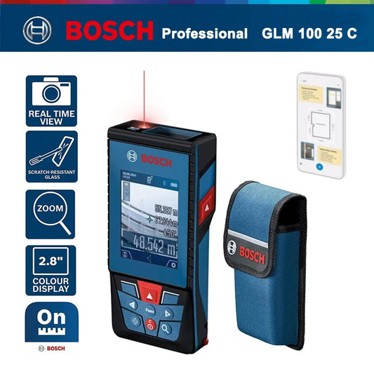 Trena a Laser Digital Bosch Alcance 100 Metros