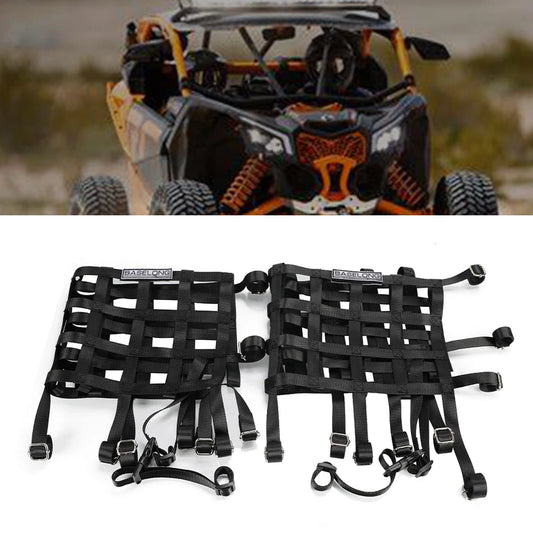 Par de Redes de Segurança para Janela – Acessório UTV para Can-Am Maverick
