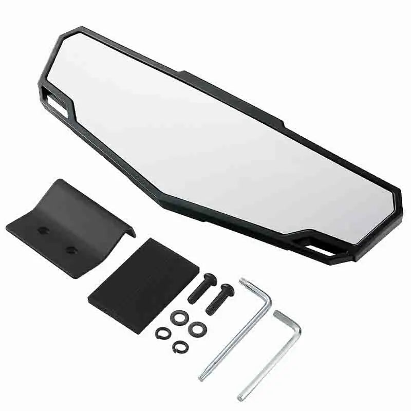 Espelho Retrovisor Central Convexo Premium para UTV | Polaris Ranger 570/900/1000 Crew e Can-Am Defender (2015-2025)